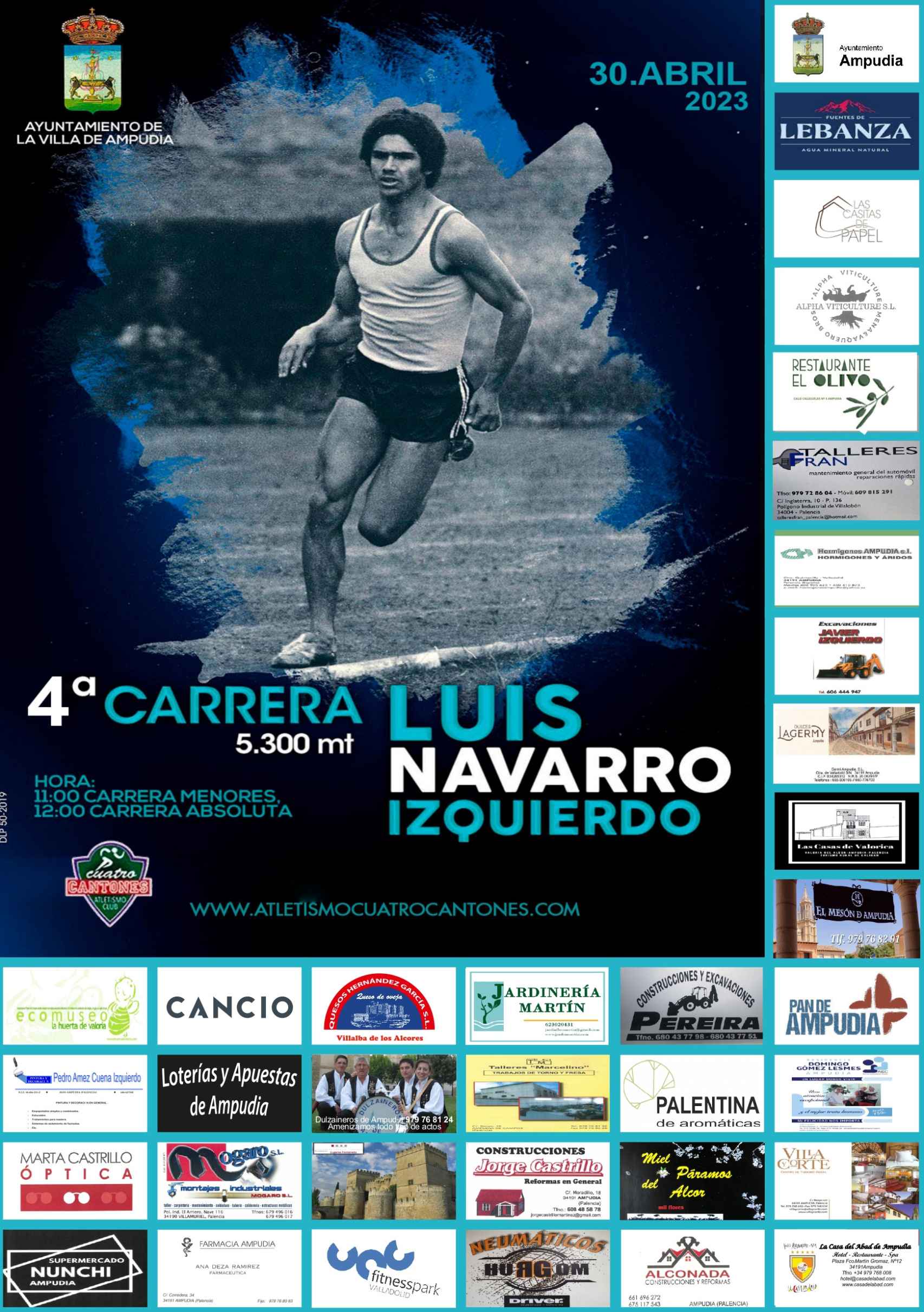 Cartel de la Cuarta Carrera Luis Navarro Izquierdo
