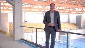 Óscar Puente en el vídeo en el que anuncia los tres nuevos polideportivos