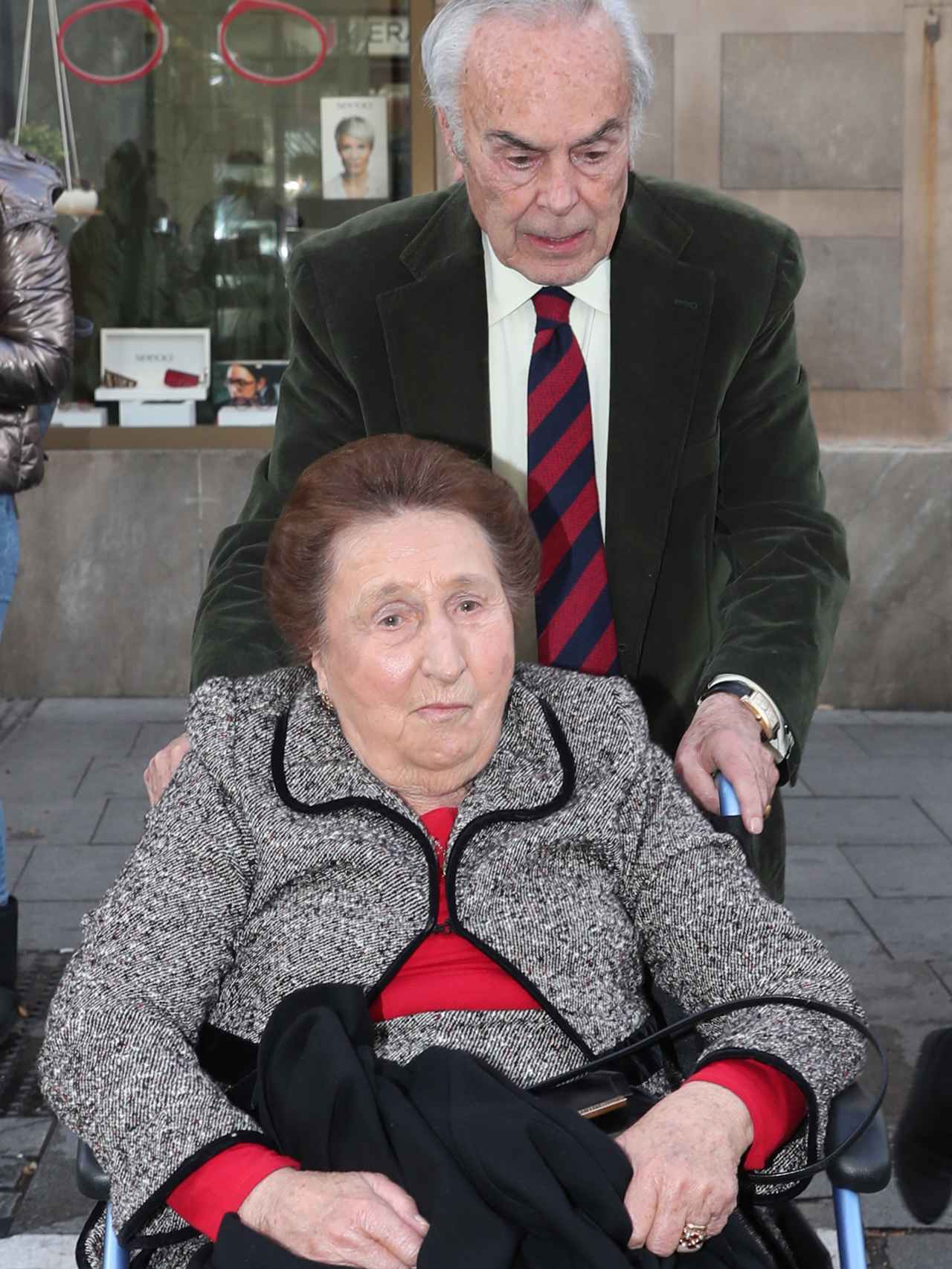 Margarita de Borbón y Carlos Zurita, en una imagen de archivo.