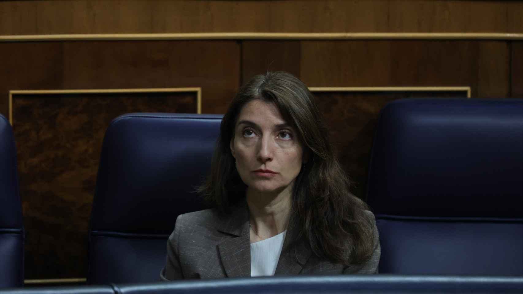 La ministra de Justicia, Pilar Llop, el pasado jueves en el Congreso