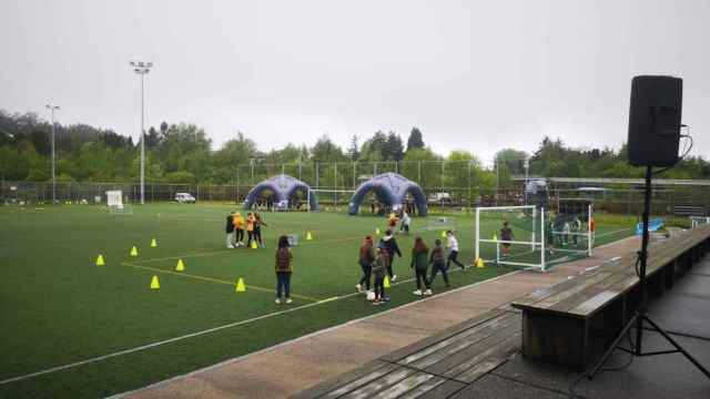 Jornada de deporte inclusivo de Enki en Vigo.