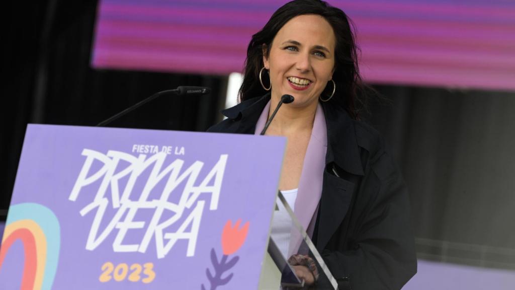 La secretaria general de Podemos y ministra de Derechos Sociales y Agenda 2030, Ione Belarra.