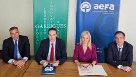 AEFA y Garrigues firman un nuevo convenio para apoyar a la empresa familiar de Alicante
