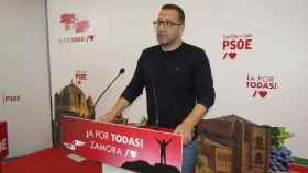 El secretario de Organización del PSOE de Zamora, Iñaki Gómez