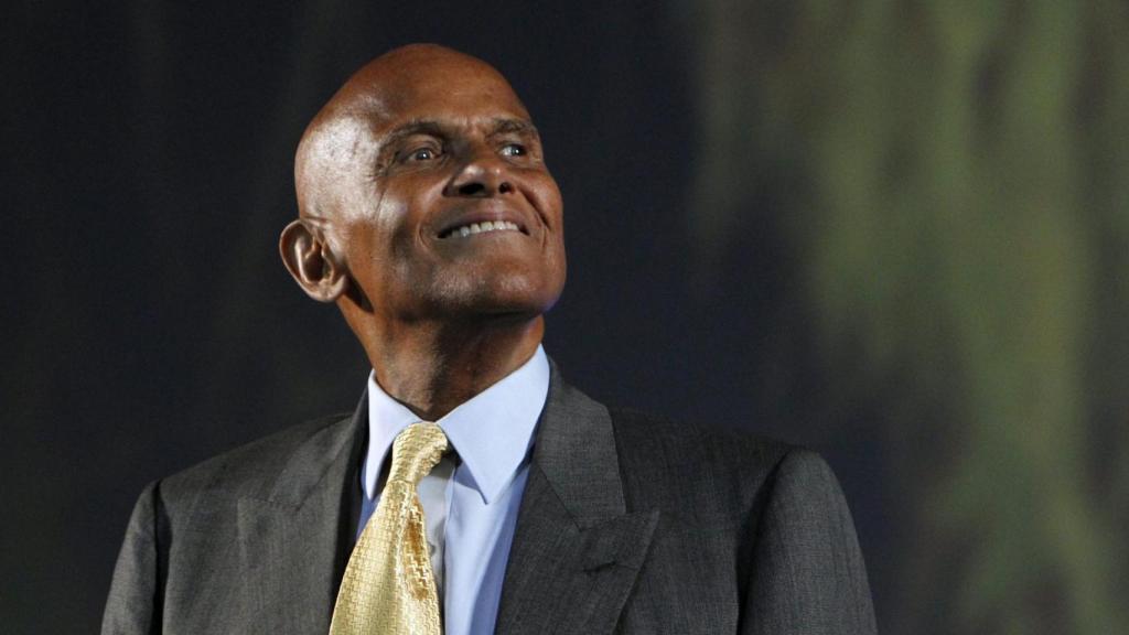 Harry Belafonte en el Festival de Locarno de 2012, donde recibió un premio a toda su carrera. Foto: EFE/EPA/Urs Flueeler