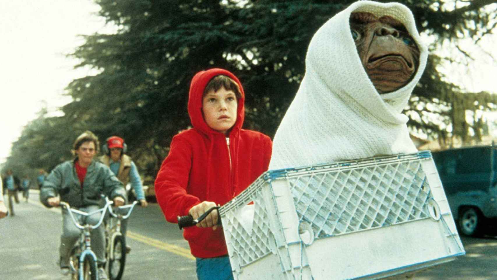 'E. T. El extraterrestre'.