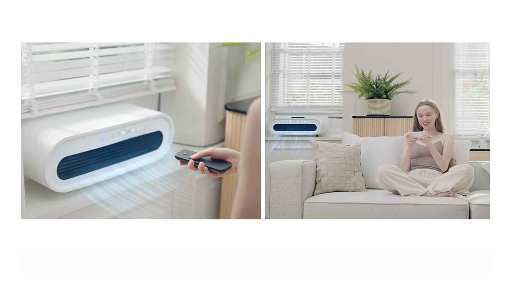 Samsung lanza un aire acondicionado portátil todo en uno sin instalación  que se coloca directamente en la ventana