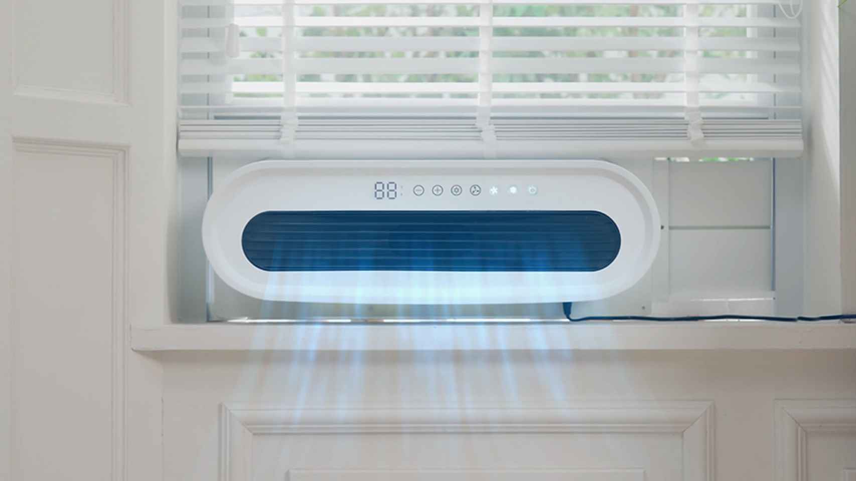 El aire acondicionado que se coloca fácilmente en la ventana y enfría tu  casa en cuestión de minutos