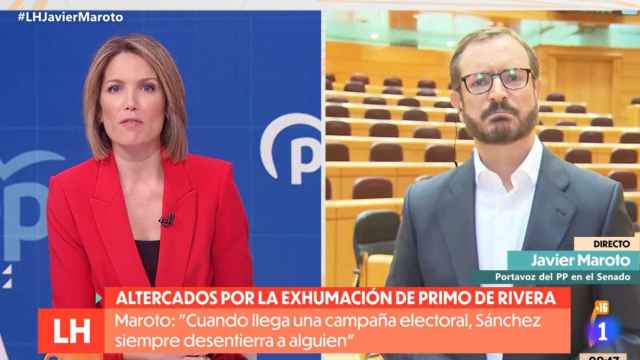 Silvia Intxaurrondo frena a Javier Maroto al hablar de Primo de Rivera en TVE: ¿Y cuál es la pregunta?
