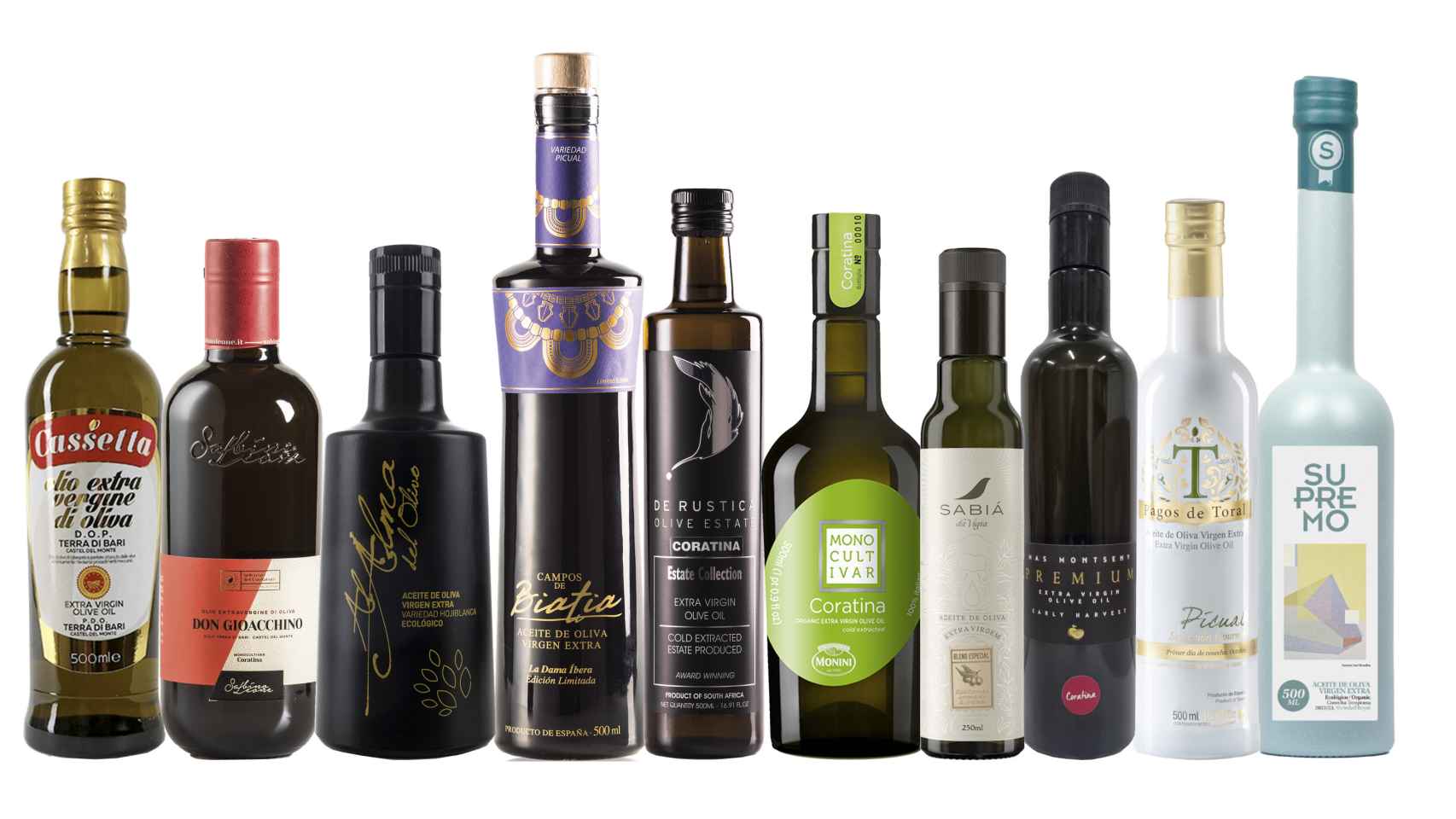 Los 10 mejores aceites de oliva del mundo