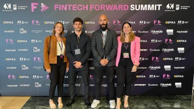 El equipo de Vankor, en el Fintech Forward Summit.