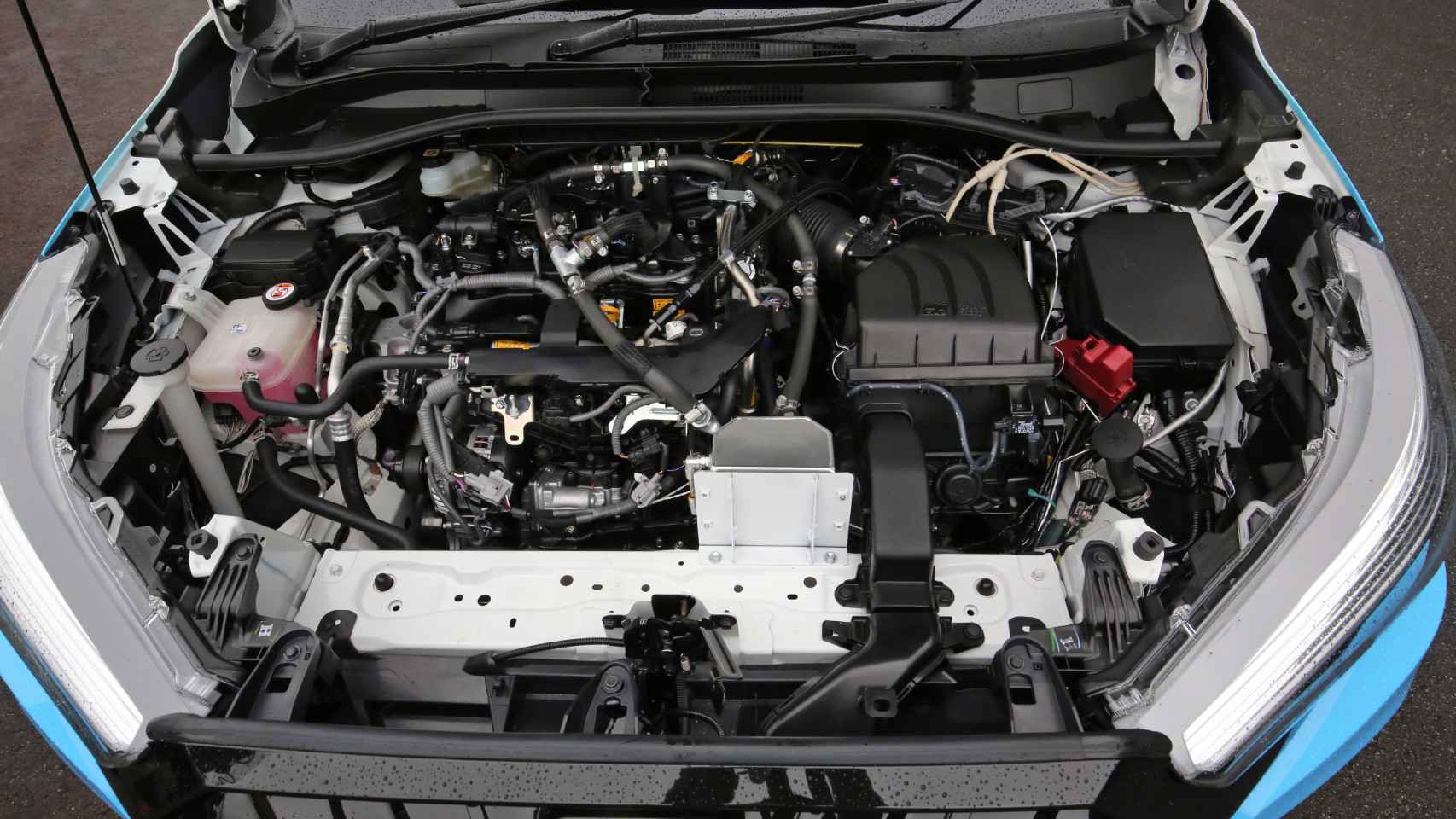 Motor de Toyota que utiliza hidrógeno