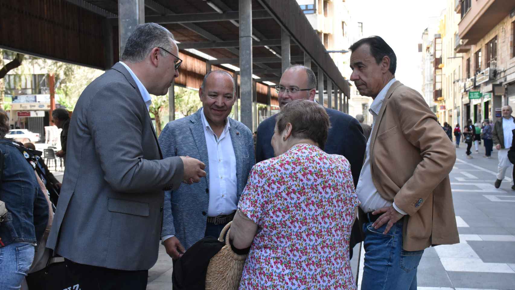 José Mará, Barrios, Jesús María Prada, Miguel Tellado y Fernando Martínez-Maillo