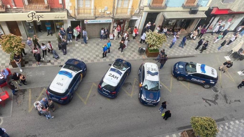 Suceso este jueves en Cuenca capital. Foto: EL ESPAÑOL - EL DIGITAL CLM.