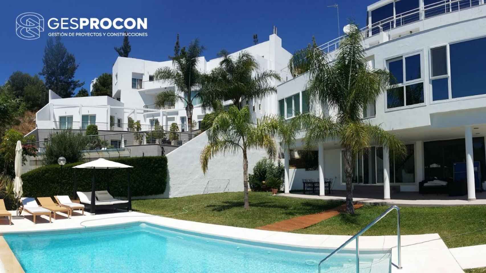 Gesprocon se consolida en la construcción de villas en Marbella y Málaga