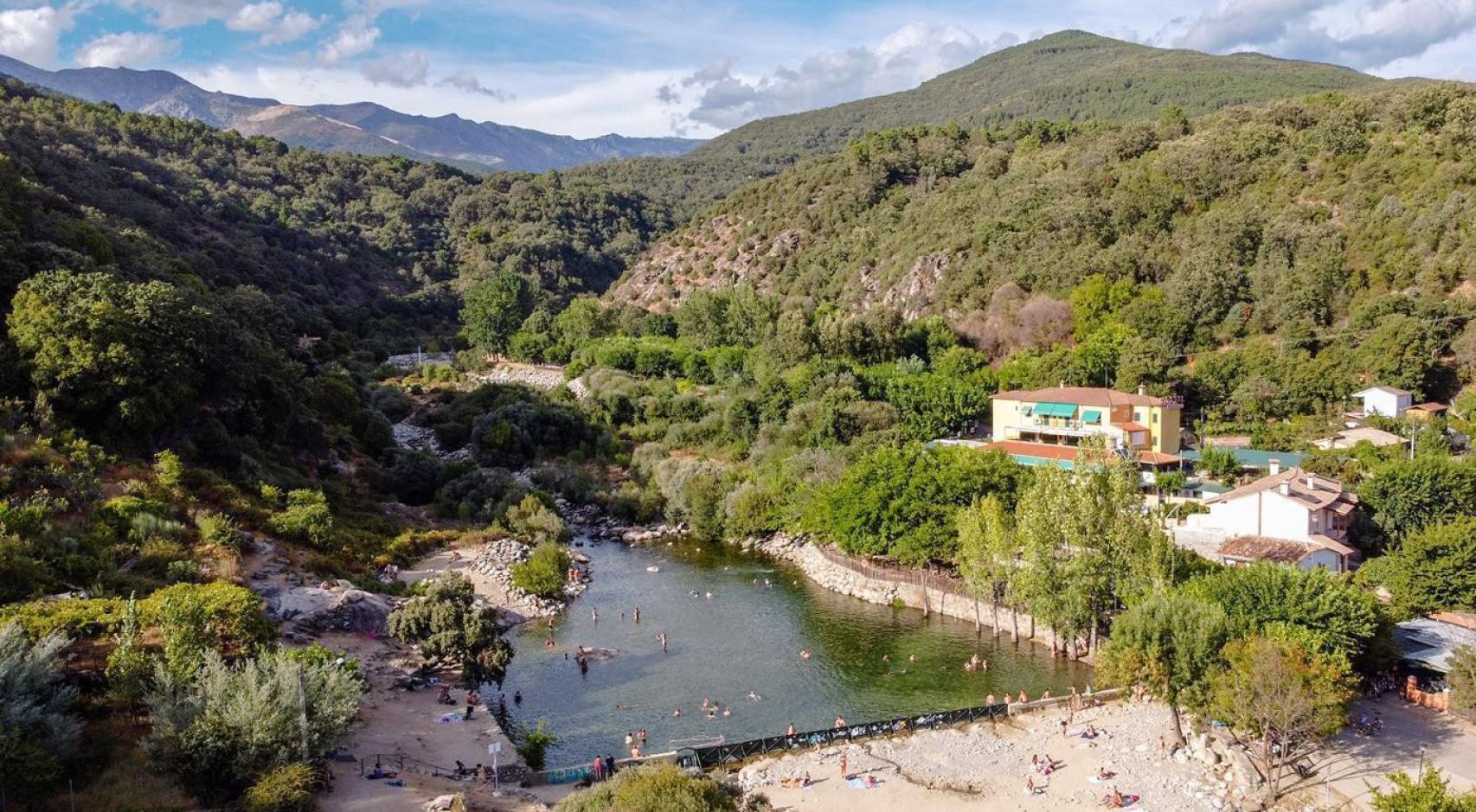 Piscina natural en Candeleda