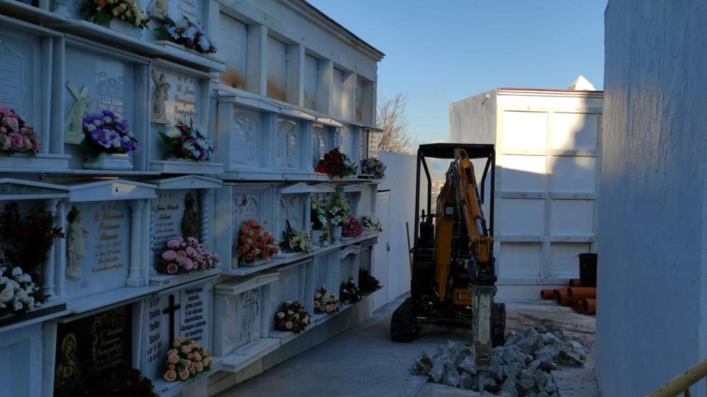 El cementerio de Alhaurín el Grande.