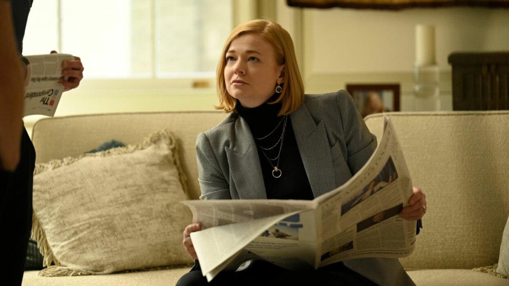 Sarah Snook: Shiv es la más parecida a Logan porque como él, y a diferencia de sus hermanos, tuvo obstáculos