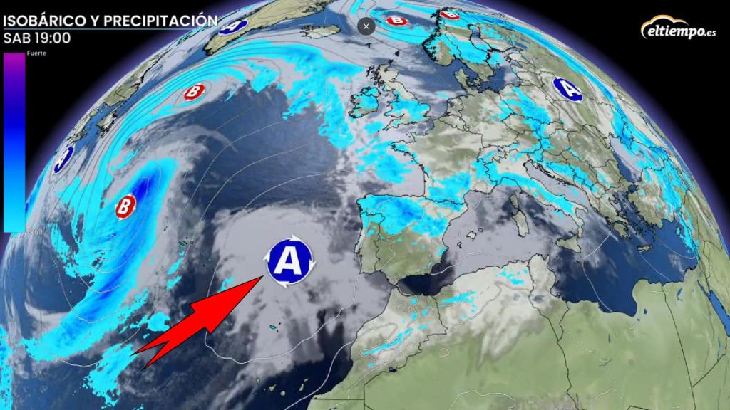 La previsión de chubascos y lluvias para los últimos días de abril. Meteored.