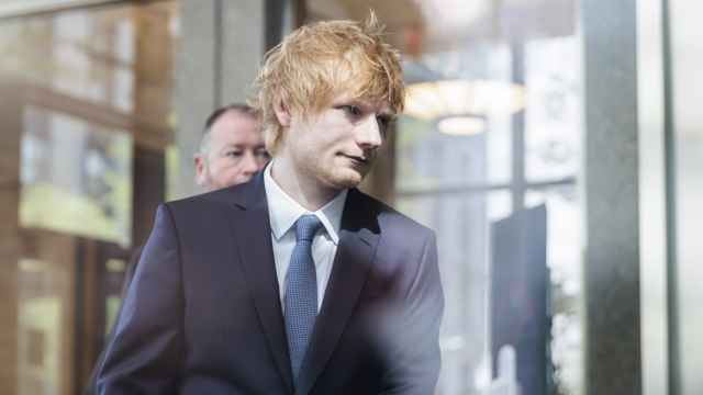 Ed Sheeran a su llegada al juzgado de Nueva York. Foto: Justin Lane (Efe/Epa)