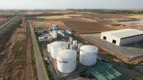 Panorámica de la nueva planta de almacenamiento de hidrocarburos de Grupo Hafesa en Ocaña.