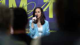 La secretaria general de Podemos y ministra de Derechos Sociales y Agenda 2030, Ione Belarra, este viernes.