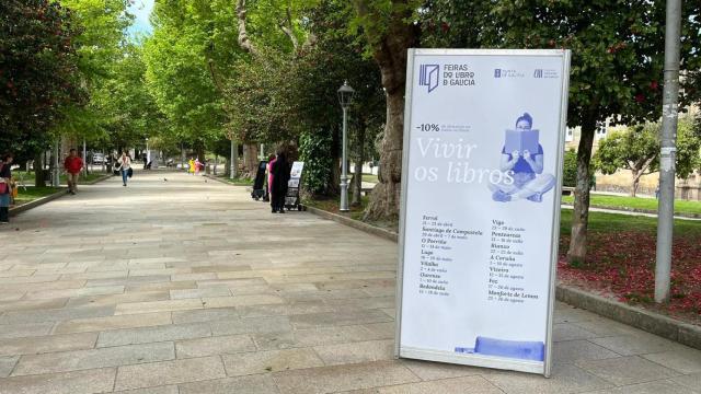 La Alameda de Santiago en preparación para la Feria del Libro