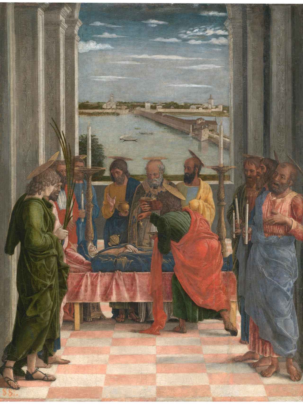 'El Tránsito de la Virgen', de Andrea Mantegna.