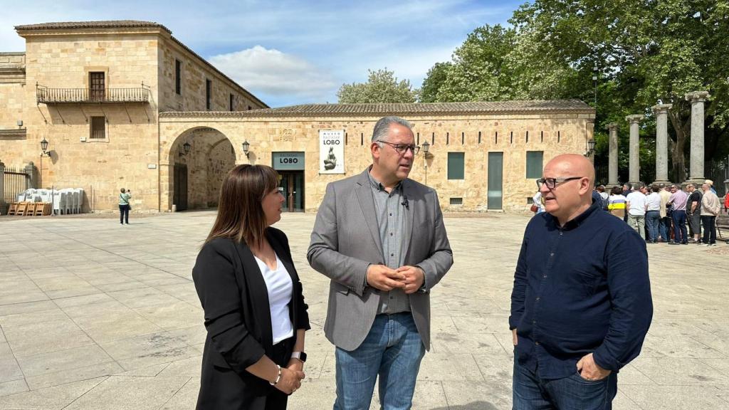 Jesús María Prada Visita en entorno del Castillo de Zamora