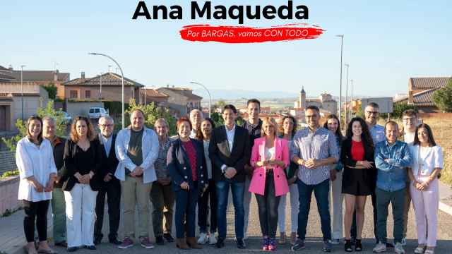 Candidatura del PSOE por la localidad toledana de Bargas. Fotografía de Javier García Rodríguez.