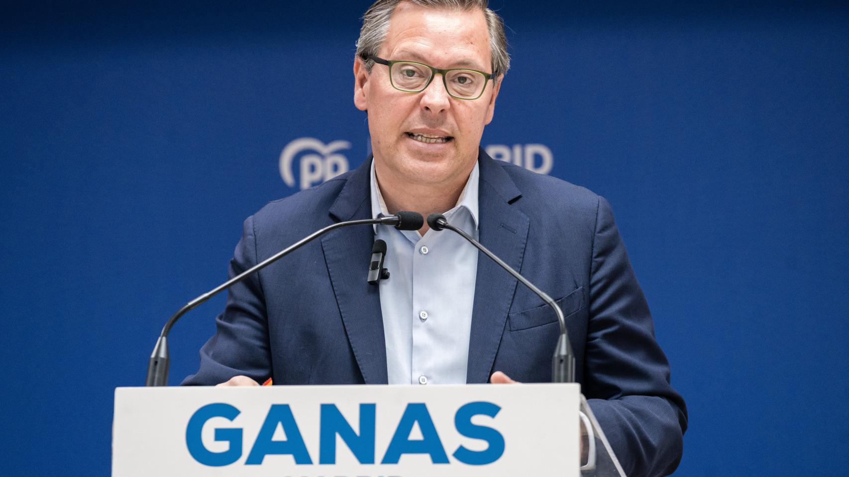 Alfonso Serrano, 'número dos' del PP en la Comunidad de Madrid.