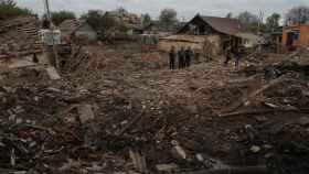 Imagen del bombardeo en la localidad ucraniana de Pavlohrad.