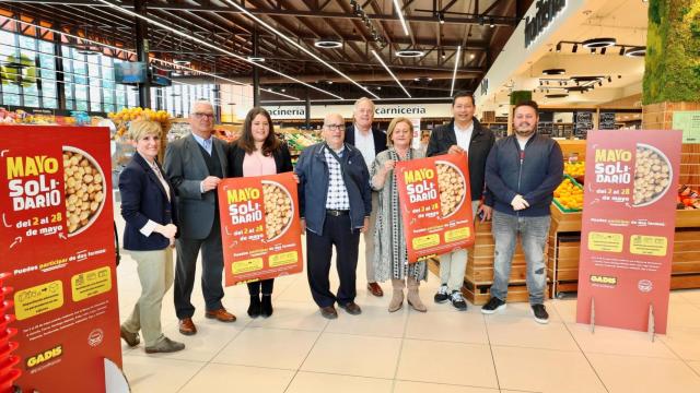 Presentación de la campaña Mayo Solidario de Gadis.