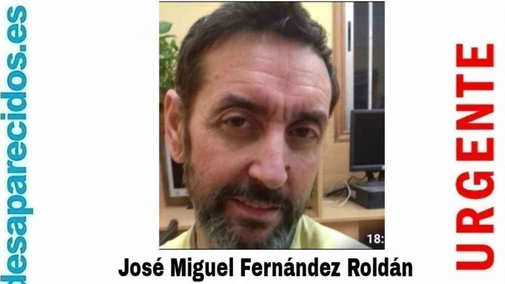 José Miguel Fernández Roldán, desaparecido desde el 29 de abril en Vigo.