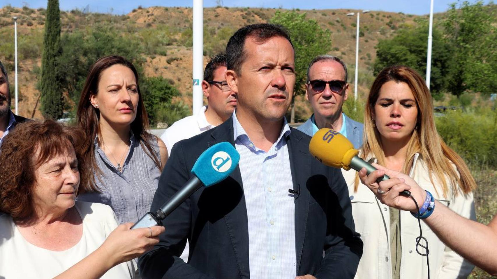 Carlos Velázquez, candidato del Partido Popular a la Alcaldía de Toledo. Foto: PP Toledo.