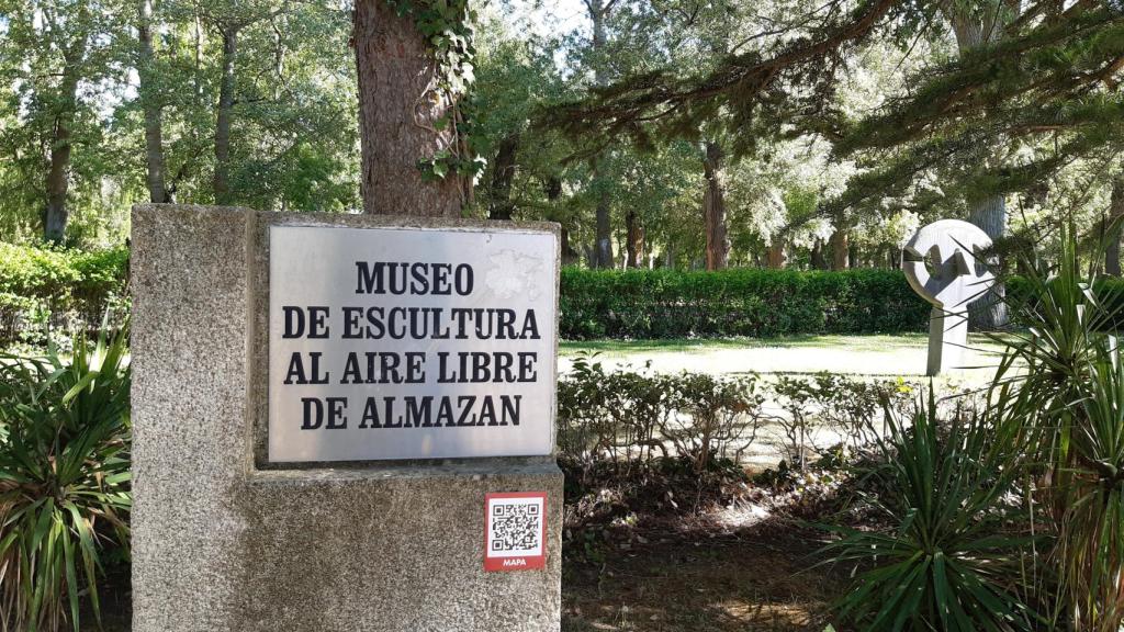 Imagen del Museo de Escultura al Aire Libre de Almazán.