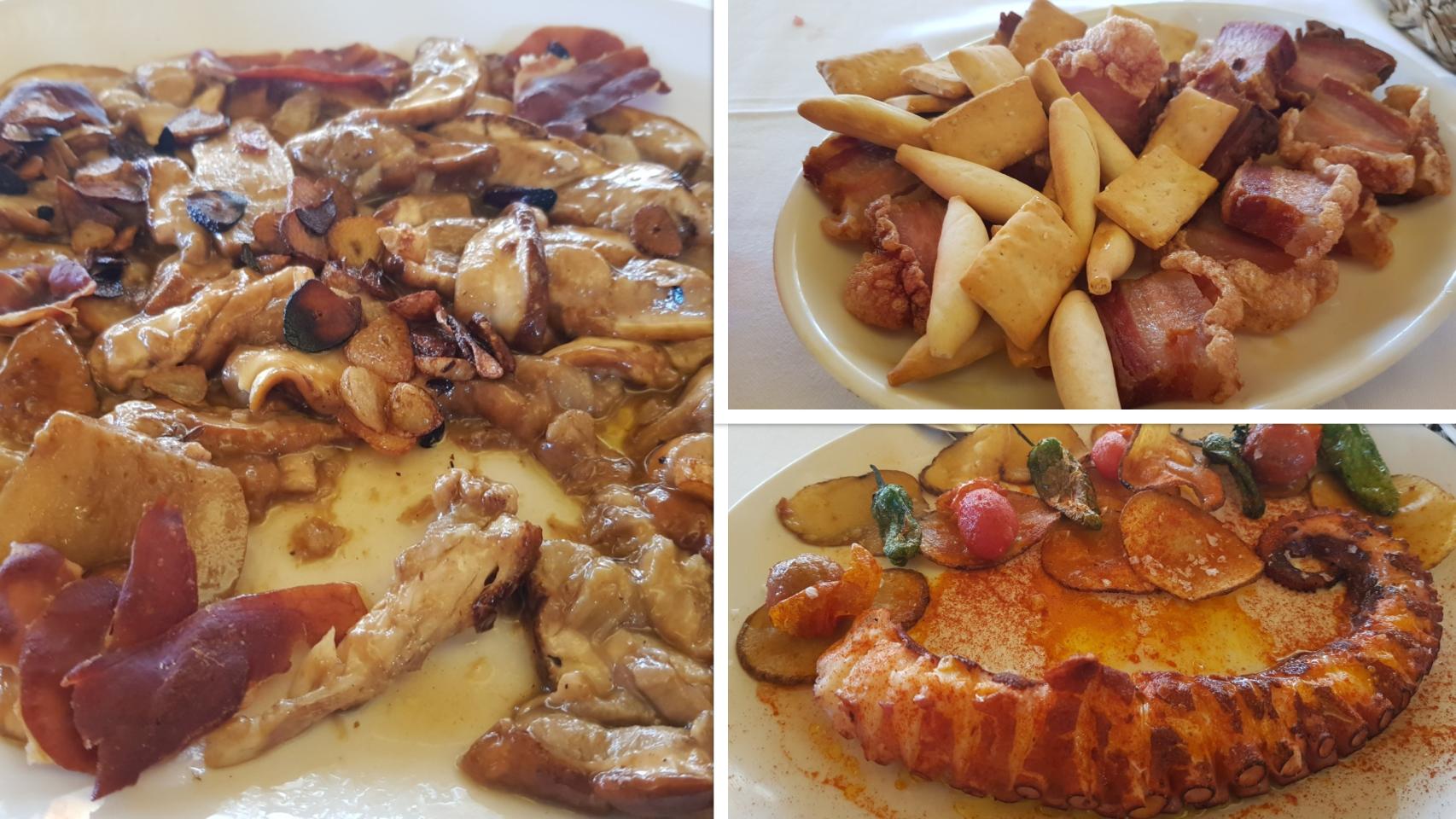 Tres platos fastuosos que nos alegraron la tarde