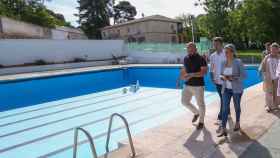 La piscina de la Escuela de Gimnasia, en Toledo.