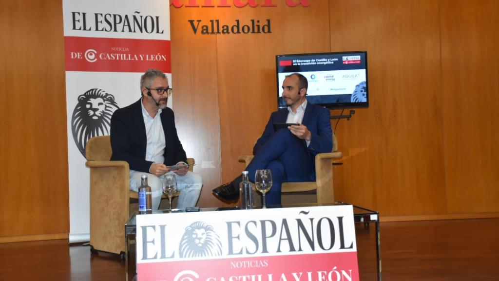 El director de Capital Energy en Castilla y León, Víctor Fernández, en el Foro de EL ESPAÑOL- Noticias de Castilla y León