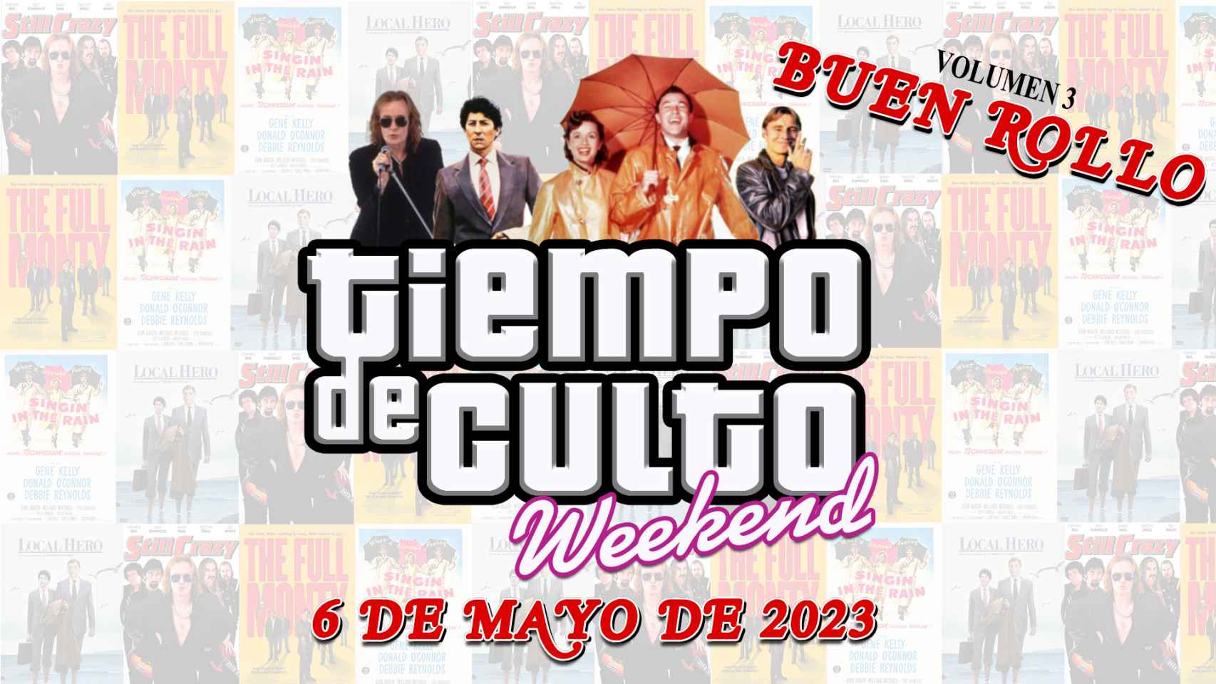 Cartel 'Tiempo de culto weekend'.