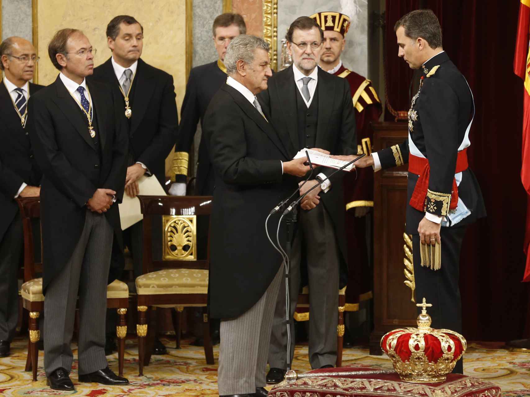 Proclamación de Felipe VI el 19 de junio de 2014 en el Congreso de los Diputados.