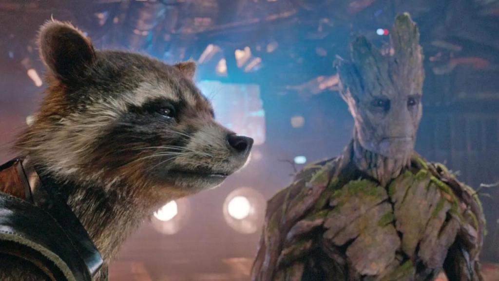 Rocket y Groot en el Vol 1