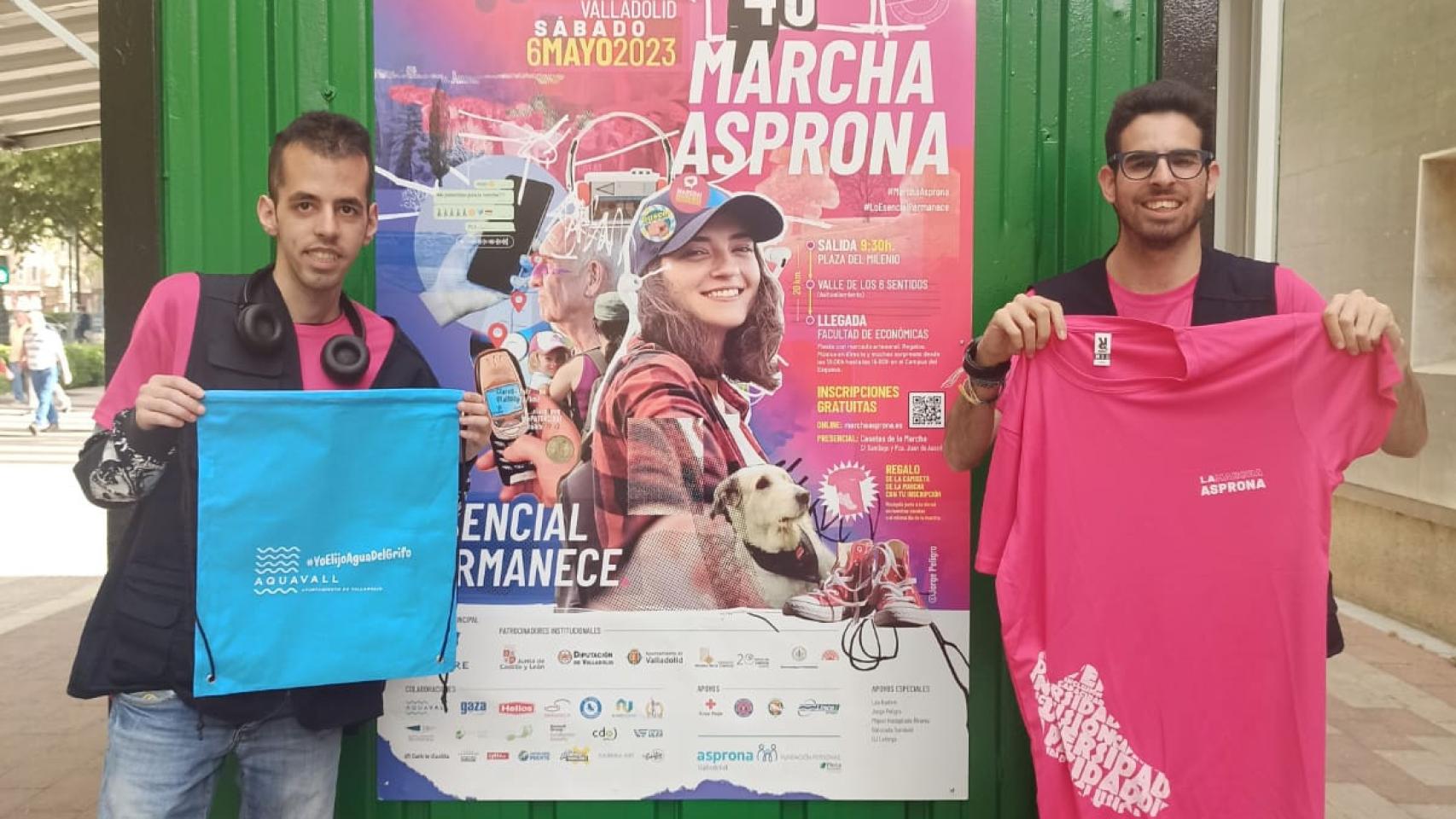 Caseta Marcha Asprona en Plaza Juan de Austria