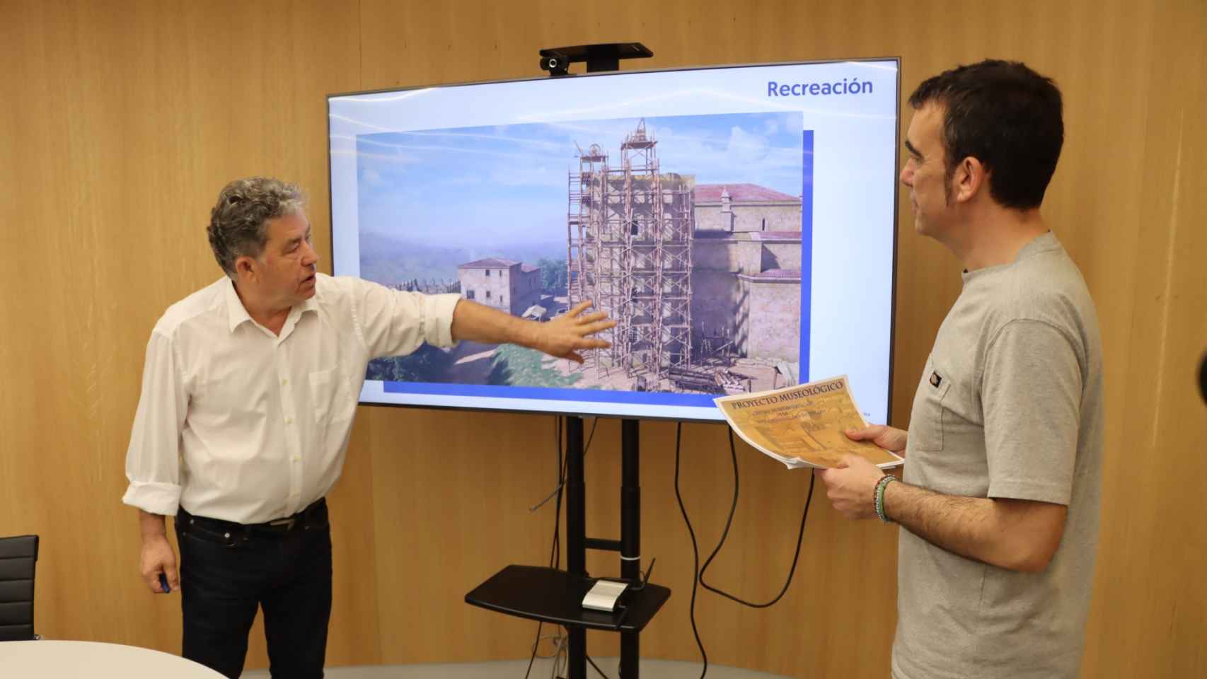 Presentación del plan integral de puesta en valor del patrimonio arquitectónico de la ciudad.