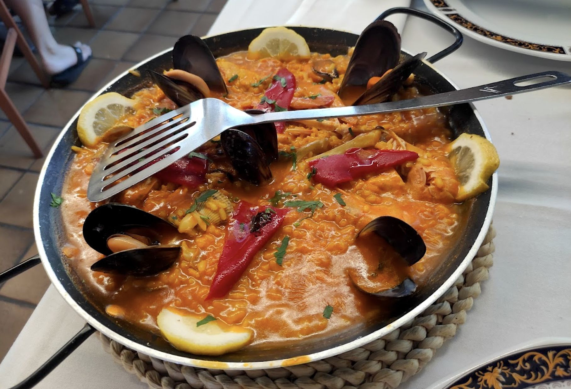 Arroz de especialidad en el restaurante O Barco, Sanxenxo. Foto: TripAdvisor