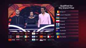 Los presentadores de Eurovisión 2022.
