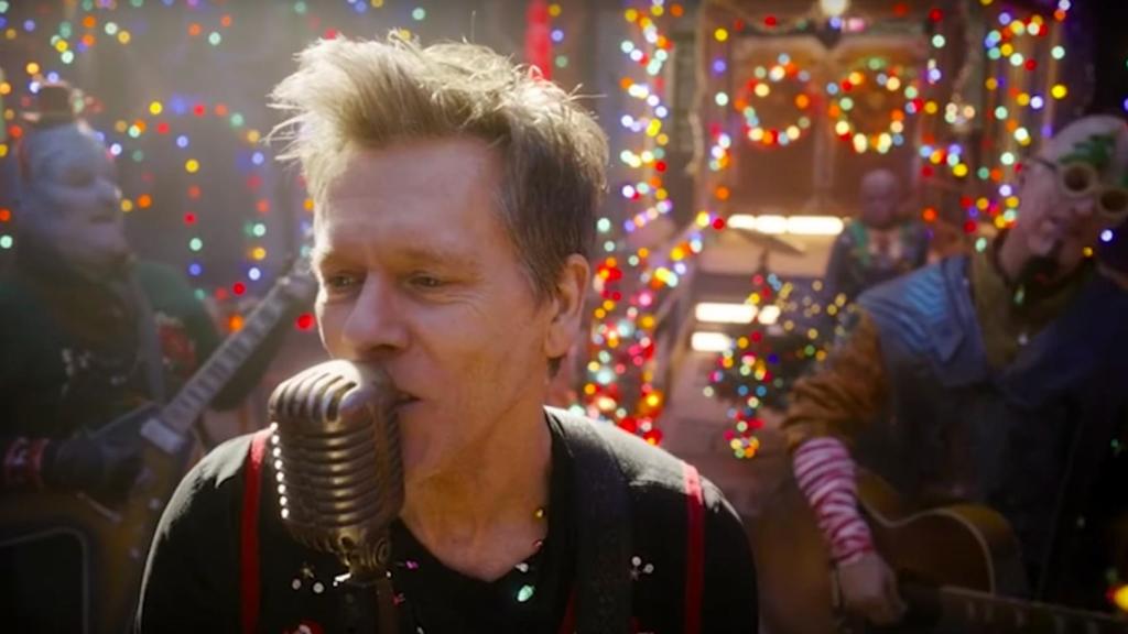 Kevin Bacon en el especial navideño de 'Guardianes de la Galaxia