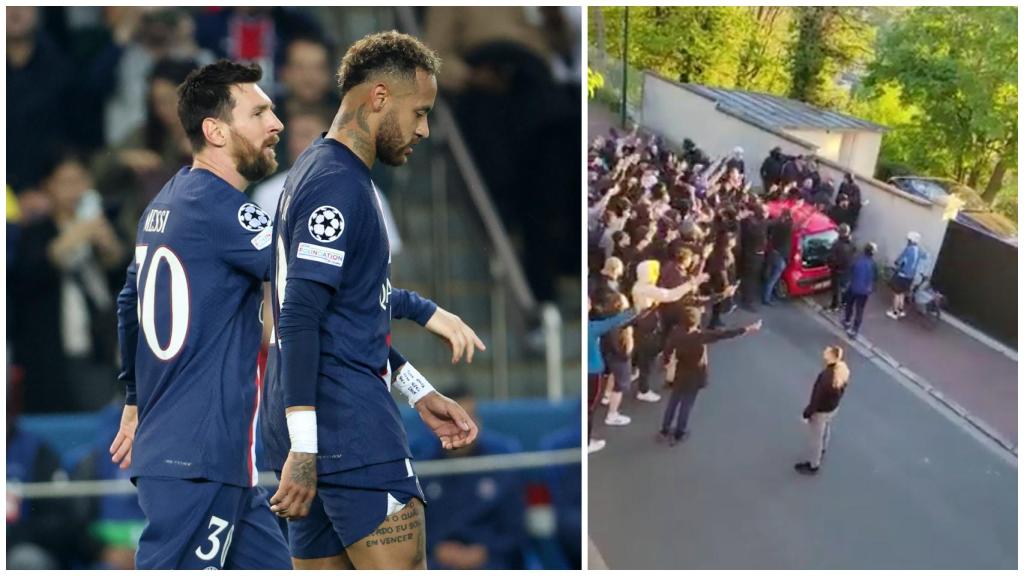 La polémica protesta de los ultras del PSG en la casa de Neymar