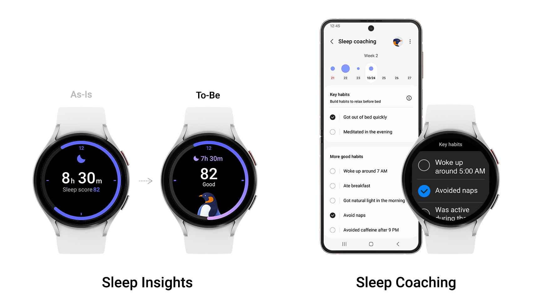 Los relojes Samsung podrán analizar nuestro sueño y entrenarnos para mejorarlo