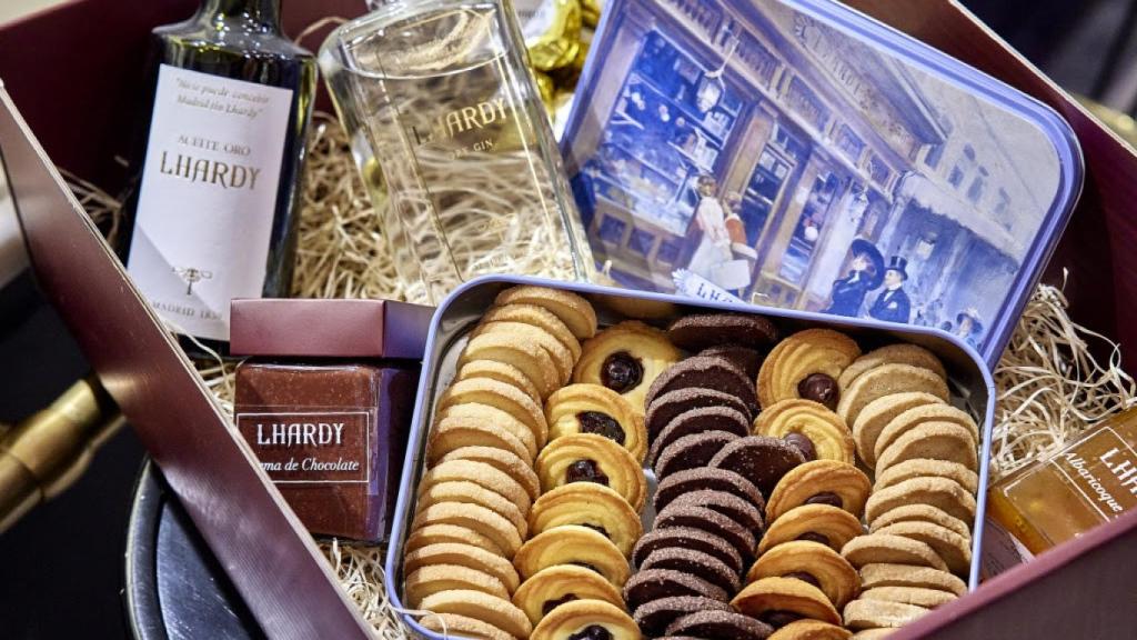 Las cestas de regalo ‘Lhardy’.